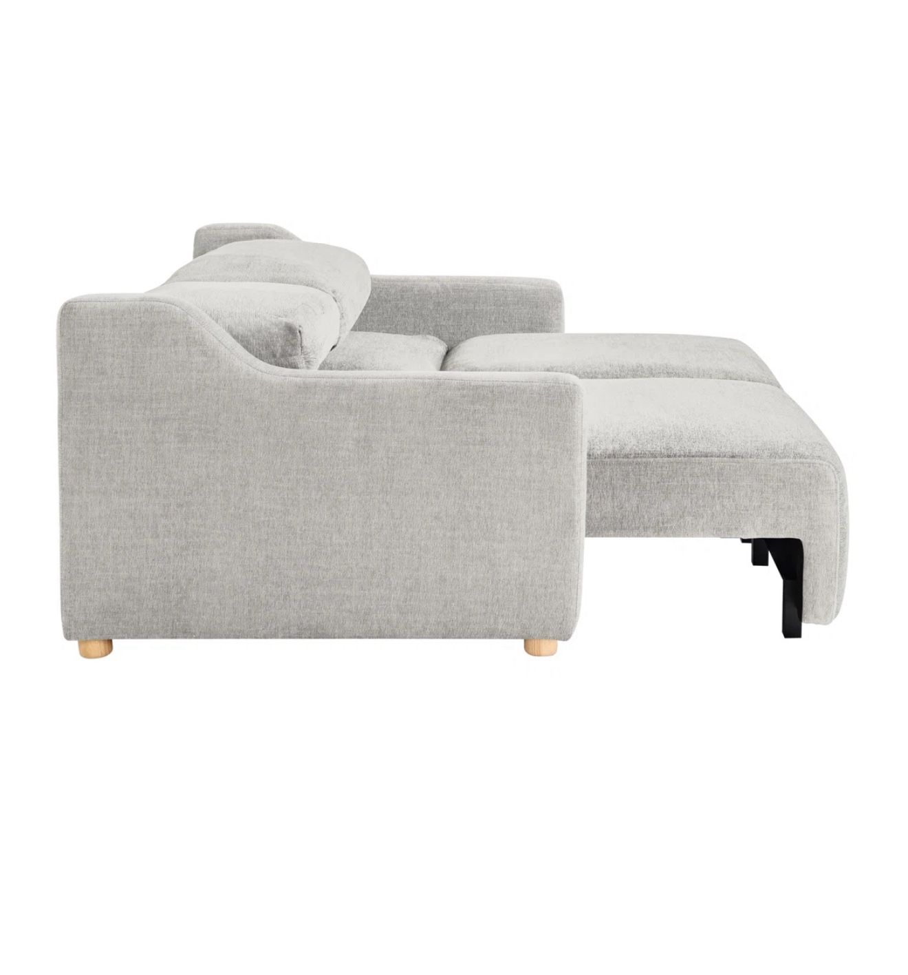 "Serta Gabi 90.2"" Upholstered Queen Size Convertible Sleeper Sofa"