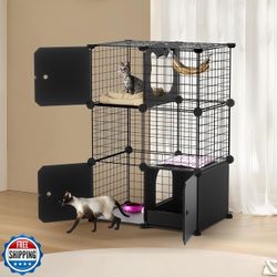 PAWING Brand Cat Enclosure Cage