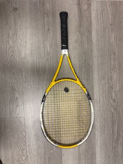 ProKennex Kinetic Tennis Racquet 16x20 Grip Size 4 – Yellow/White