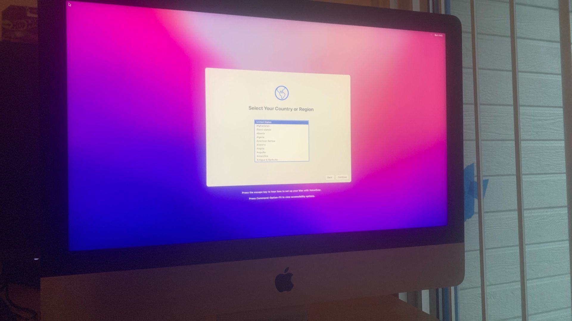 2015 Apple iMac 21.5’
