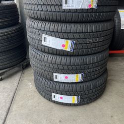 275/60/20Espesial de 4 llantas montadas y balansiadas 4 tires mounted and balanced Goodyear wrangler SR-A 275-60-20 $699 warranty 65,000 millas