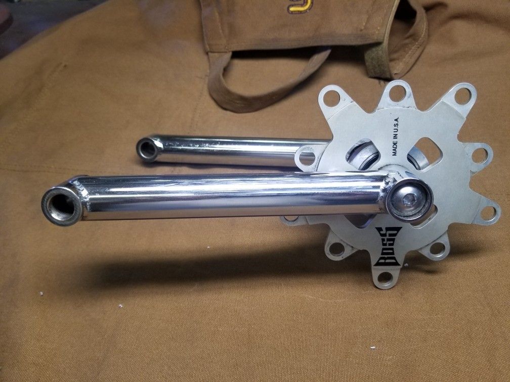 Boss BMX cranks 185mm, complete set