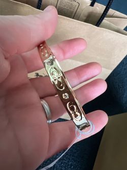 Coach bracelet