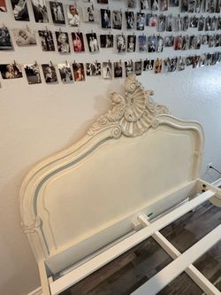 Foliate menara queen size bed frame