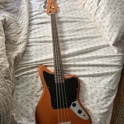 Squire Fender Jaguar H Bass (upgraded)