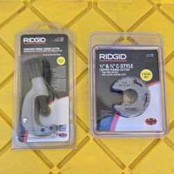 Ridgid Tubing Cooper Cutters $20 Each 