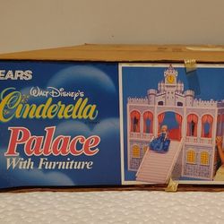 Vintage Walt Disney's Cinderella Palace with Furniture 