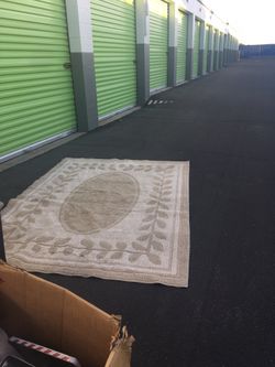 Clean area rug