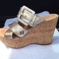 Børn Wedge Sandals-barely worn size 7