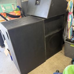 EAW SUB WOOFERS X(4)