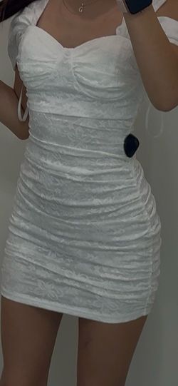 White dress , vestido blanco