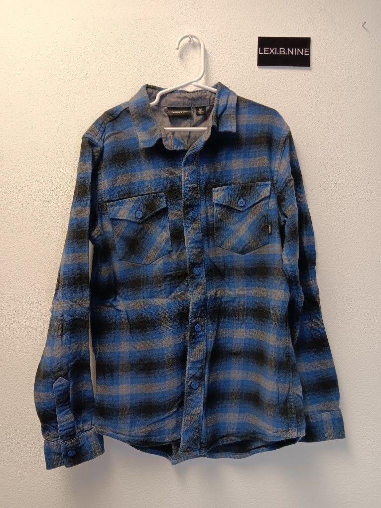 VANS Boys FLANNEL Shirt For Sale 