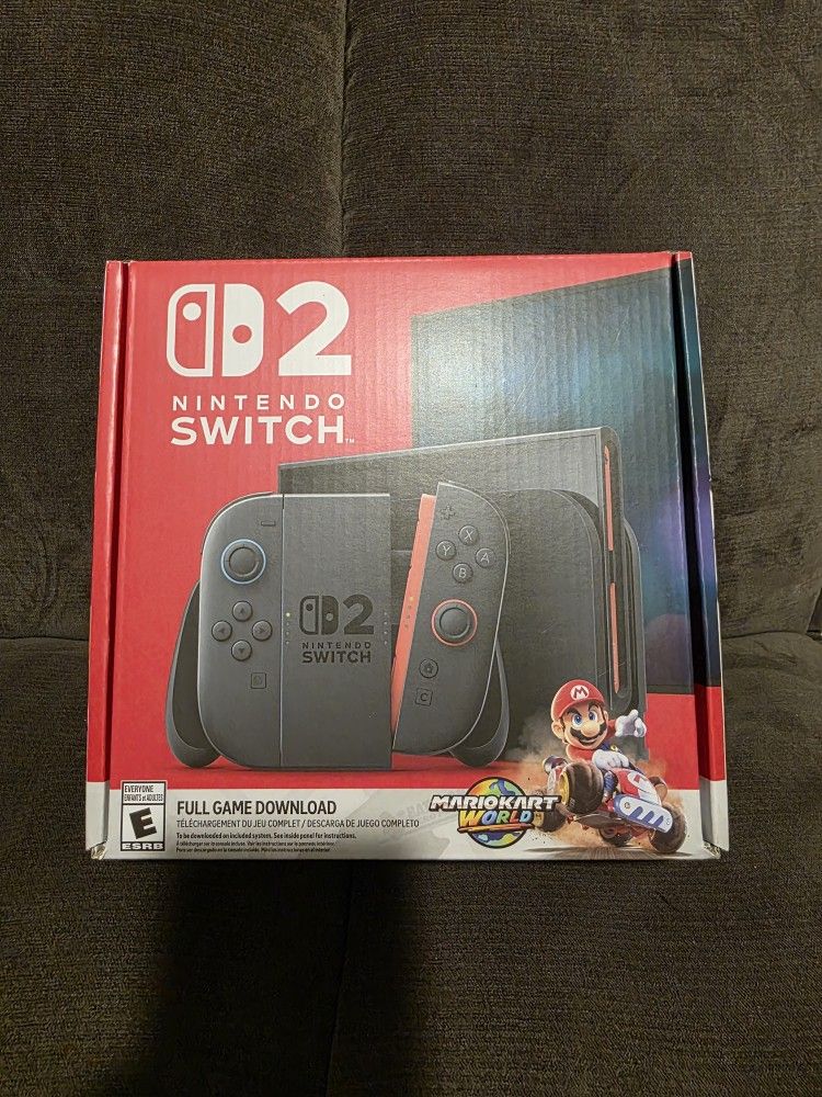 Nintendo Switch 2 Console + Mario Kart World Bundle