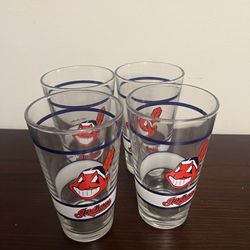 1996 Cleveland Indians Collectible Drinking Glass