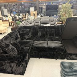 Sofa, Sectional Chair, Recliner, Couch, Furniture, Tv Stand Area, Red Carpet, Coffee Table