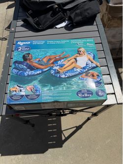 Aqua Leisure 2-Pack Pool Lounge & Tanner Floats – New in Box