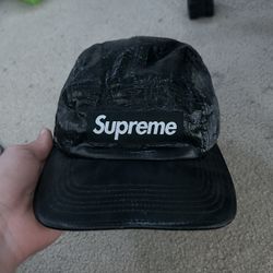Supreme 2018 Coated Linen Camp Hat