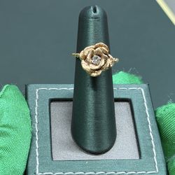 Diamond rose ring