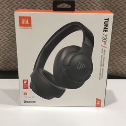 JBL ~ Bluetooth ~ Wireless ~ TUNE 720bt ~ Headphones ~ Factory Sealed