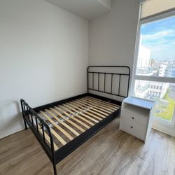 IKEA “STJARNO” FULL SIZE BED FRAME (DELIVERY AVAILABLE) 