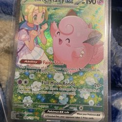 lilies clefairy ex full art