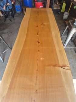 Live edge wood