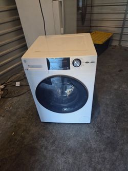 GE 24"wide Front Load Washing Machine White