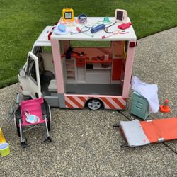Our Generation Ambulance For American Girl Dolls And Other 18’’ Dolls