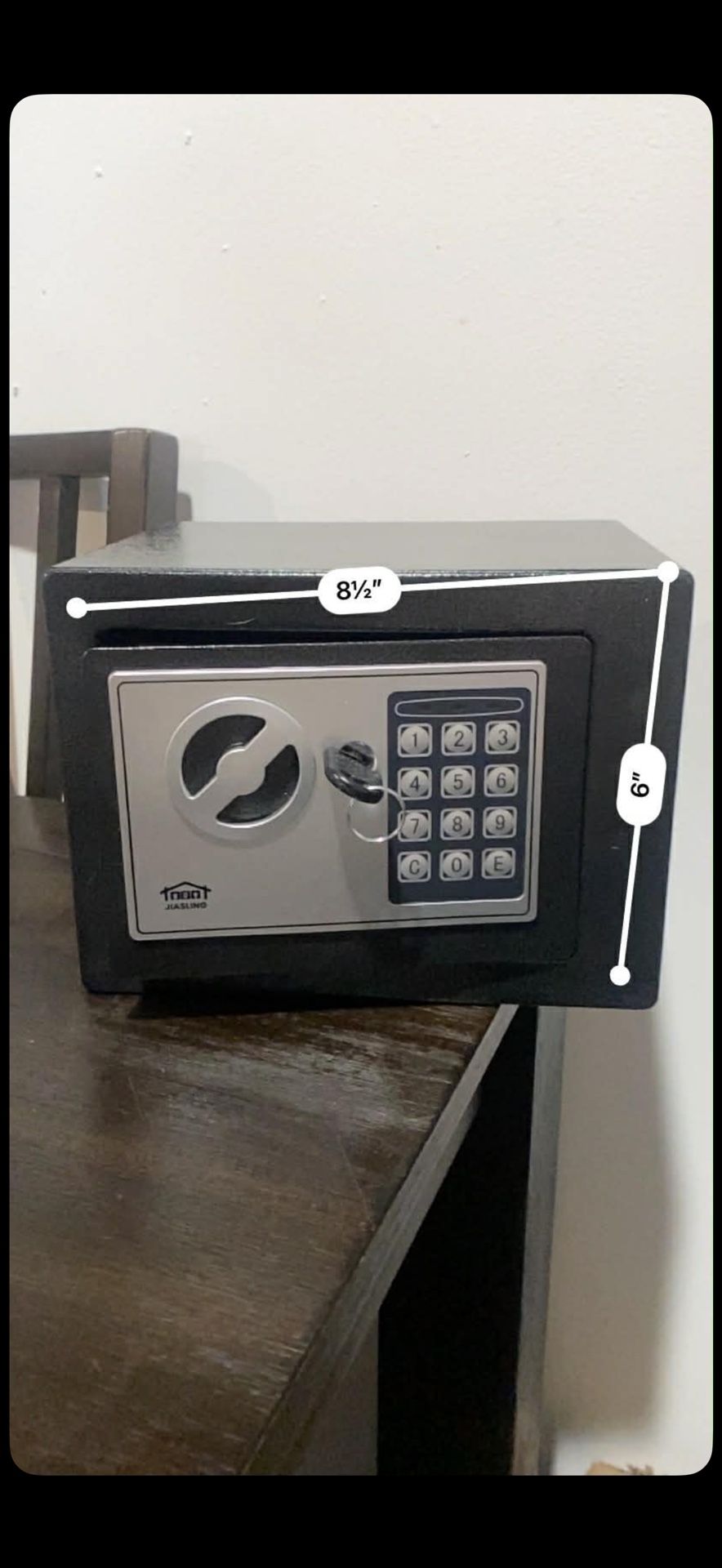 Small Safe Box for Money Personal