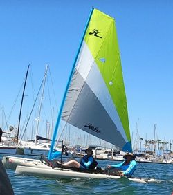 Hobie tandem island kayak sail