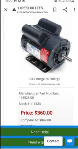 Compressor motor (New)