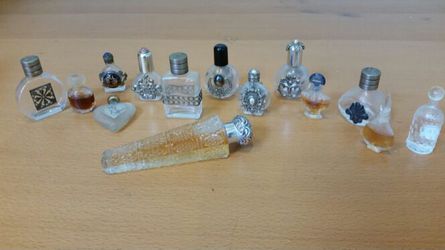 Antique Miniature Perfume Bottles