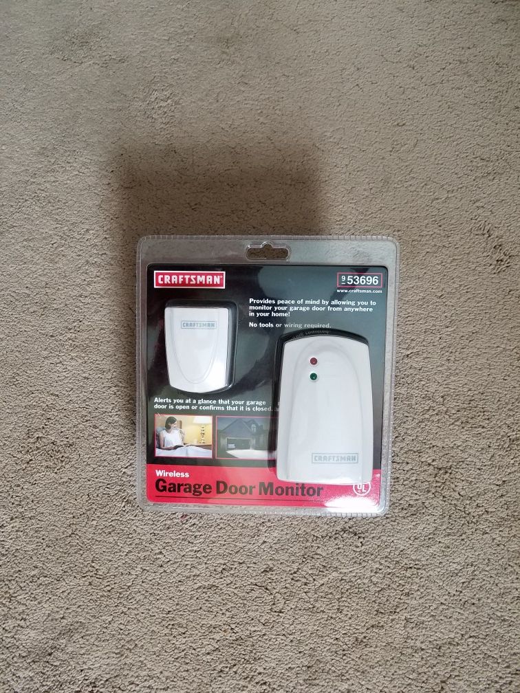 Craftsman Wireless Garage Door Monitor 953696 Universal for All Openers - Great gift