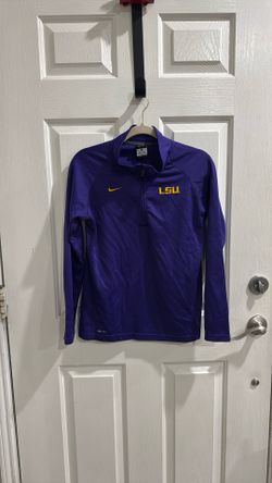 LSU Nike Women’s Quarter Zip Dri Fit Size Large