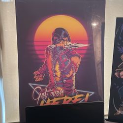 Large Scorpion Solid Poster 