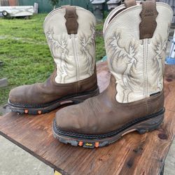 CODY JAMES WORK BOOTS STEEL TOE 10 1/2 D