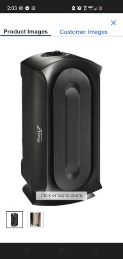 Air Purifier. Black..Hamilton Beach