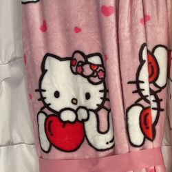 Hello Kitty Valentine Blanket 