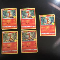25th Anniversary Pokémon Cards Charmander