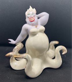 Lenox Disney Show Case Collection Ursula The Little Mermaid Ceramic COA