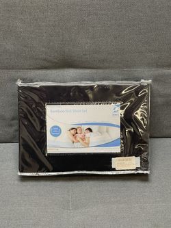 100% Bamboo Sheets - Twin Size Sheet And Pillowcase Set