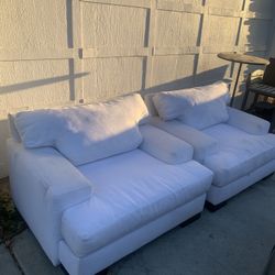 Two love seats