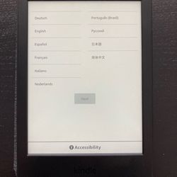 Amazon Kindle – 16 GB storage – Black