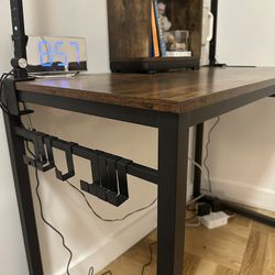 Brown Wooden Desk 