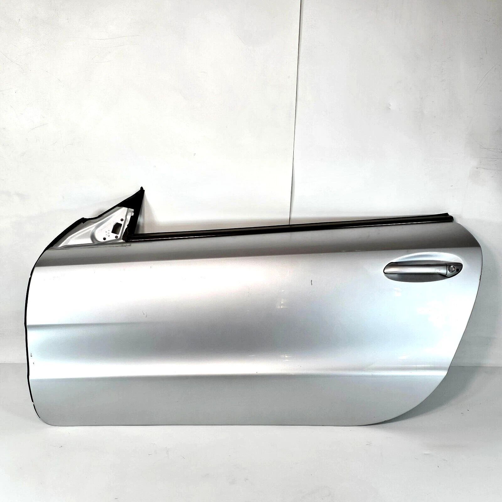 03-12 Mercedes R230 SL550 Left Driver LH Side Door Panel Silver A 2307200505