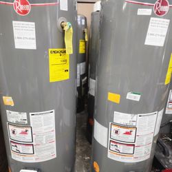 New Water Heater Rheem Performance Platinum 