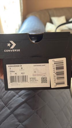 White high top converse
