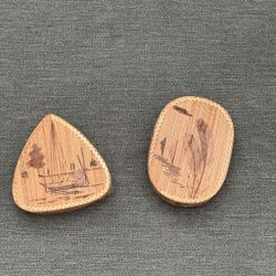 Philippine Handmade Bamboo Trinket Boxes Set of 2