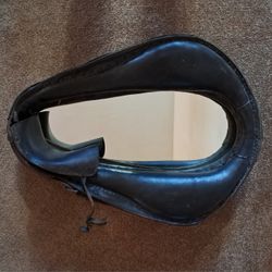 Antique Horse Collar Mirror
