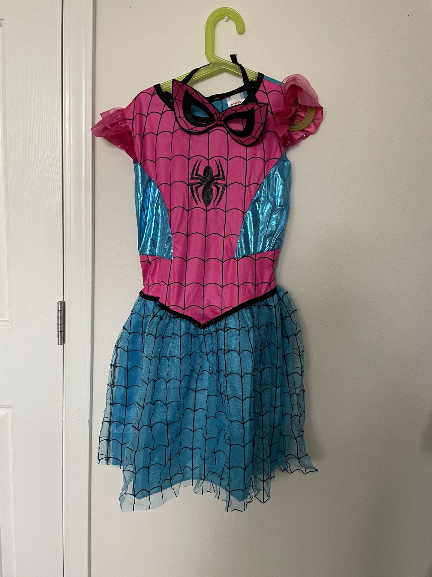 Halloween  Costume Spider Girl Pink Large 12-14years